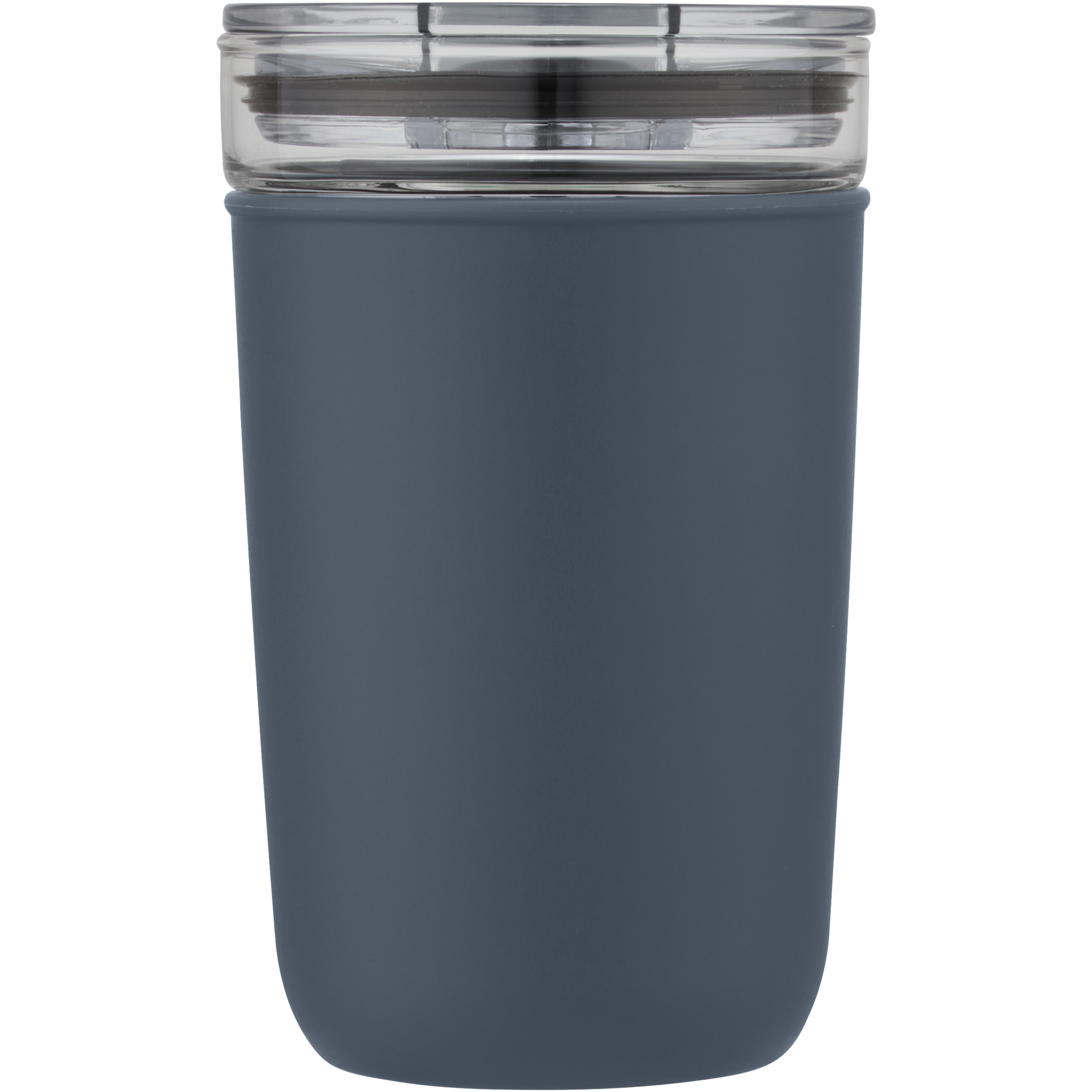 EgotierPro 100675 - Tumbler en Verre Écologique avec Protection Plastique