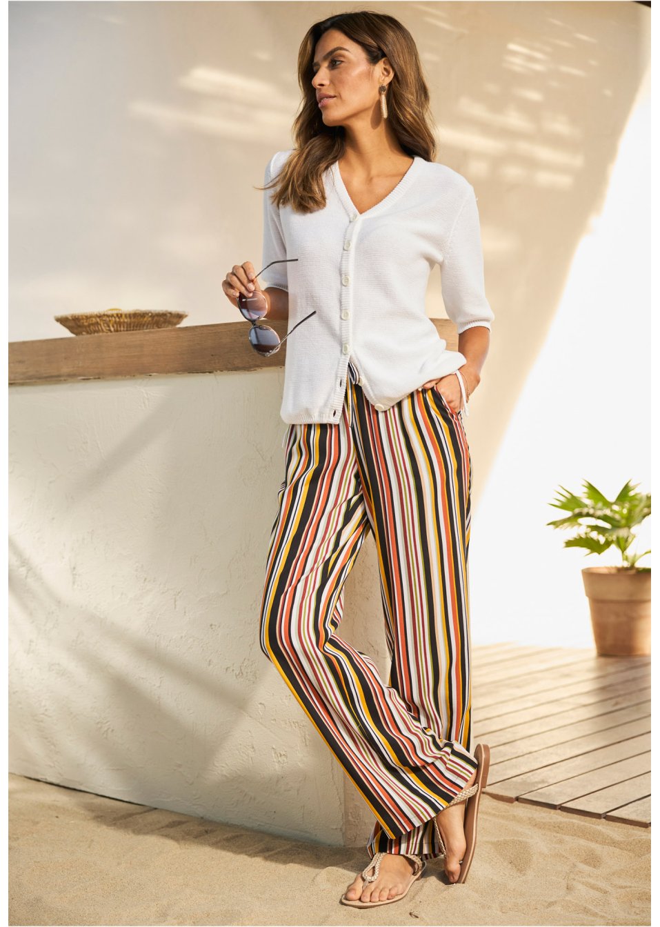 Pantalon Marlène en viscose