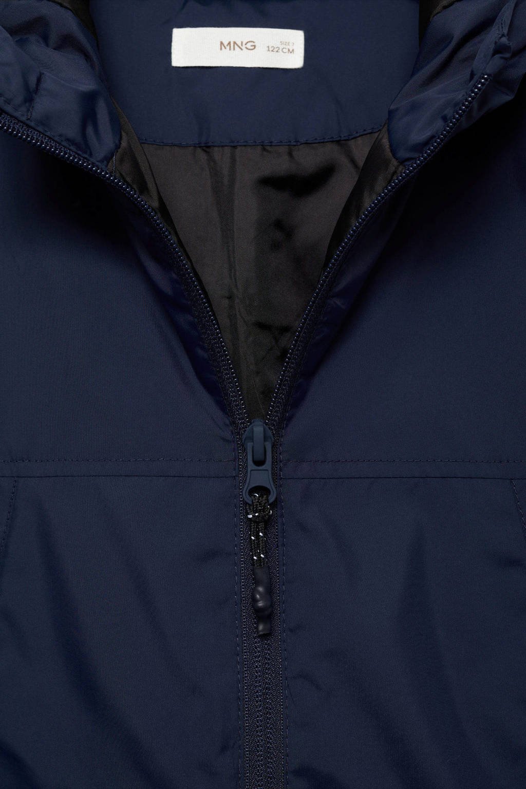 Mango Kids jas donkerblauw
