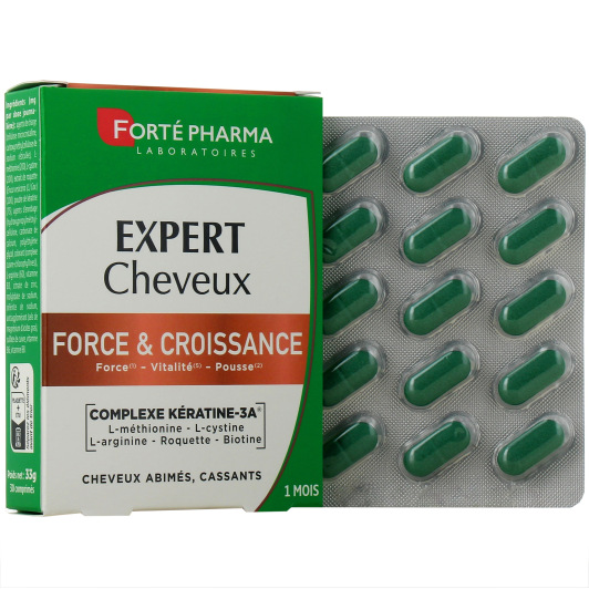 Forté Pharma Complément Alimentaire Expert Cheveux Force et Croissance