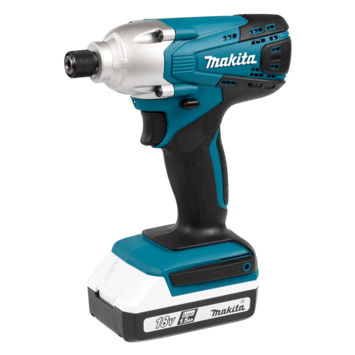 Makita 18V slagschroevendraaier 140Nm TD127DWE (incl. 2 accu's 1.5Ah + lader)
