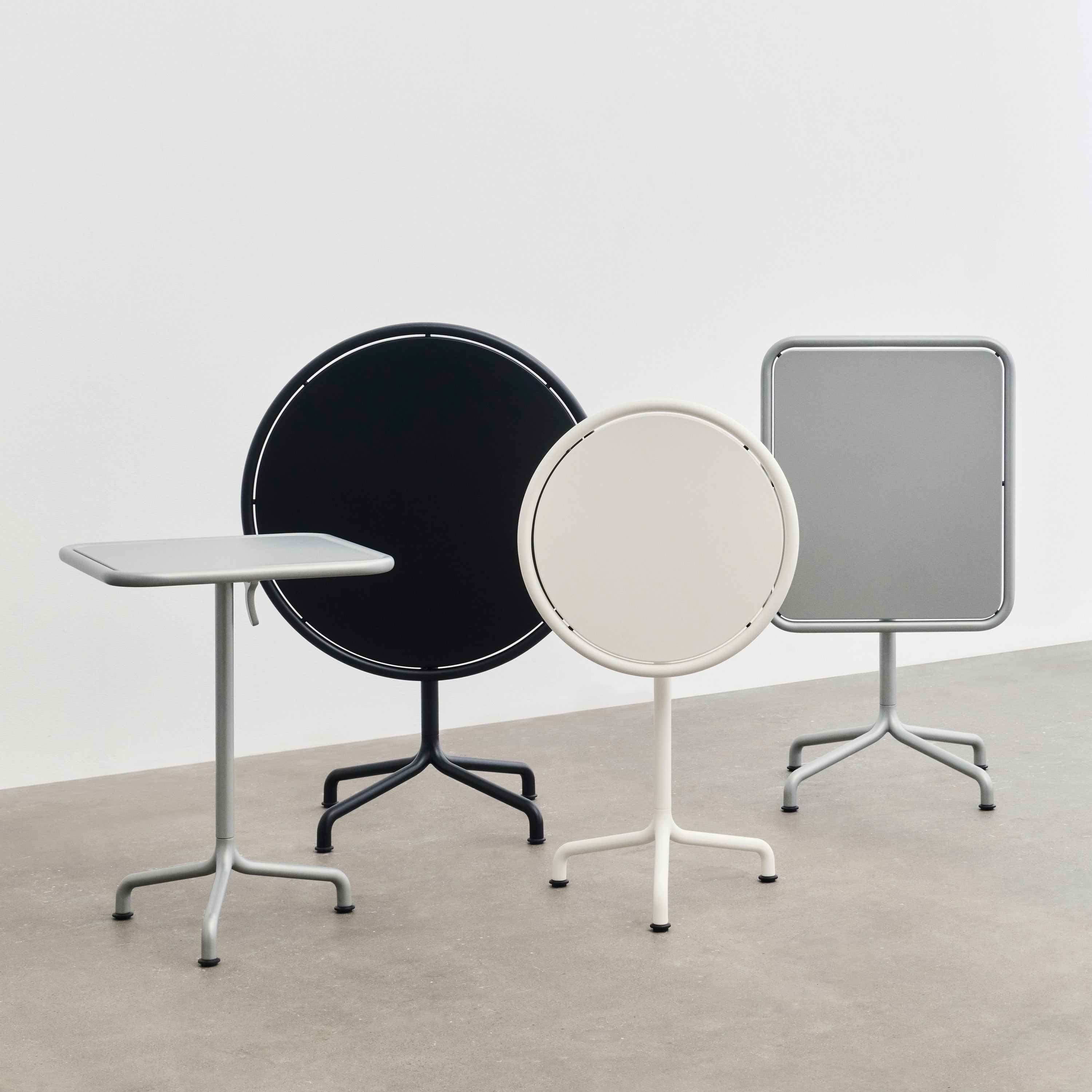 HAY Deville Tuintafel 70 x 60 cm - Silver Grey
