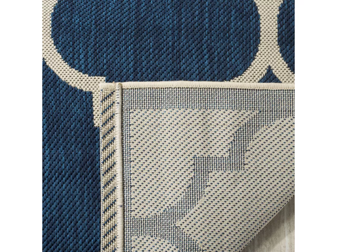 Tapis Navy & Beige 122 X 170 cm - Arista