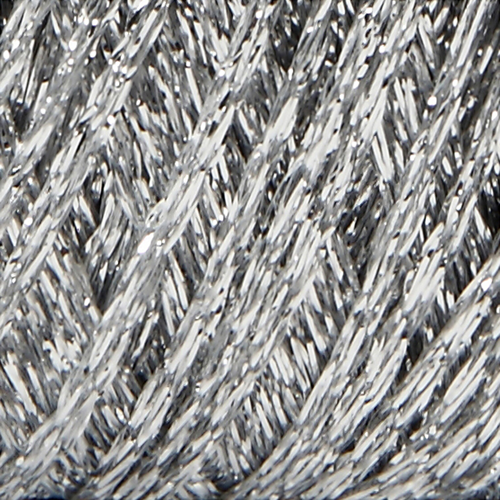 Lurex Garn - L 160 M - Sølv - 25 G