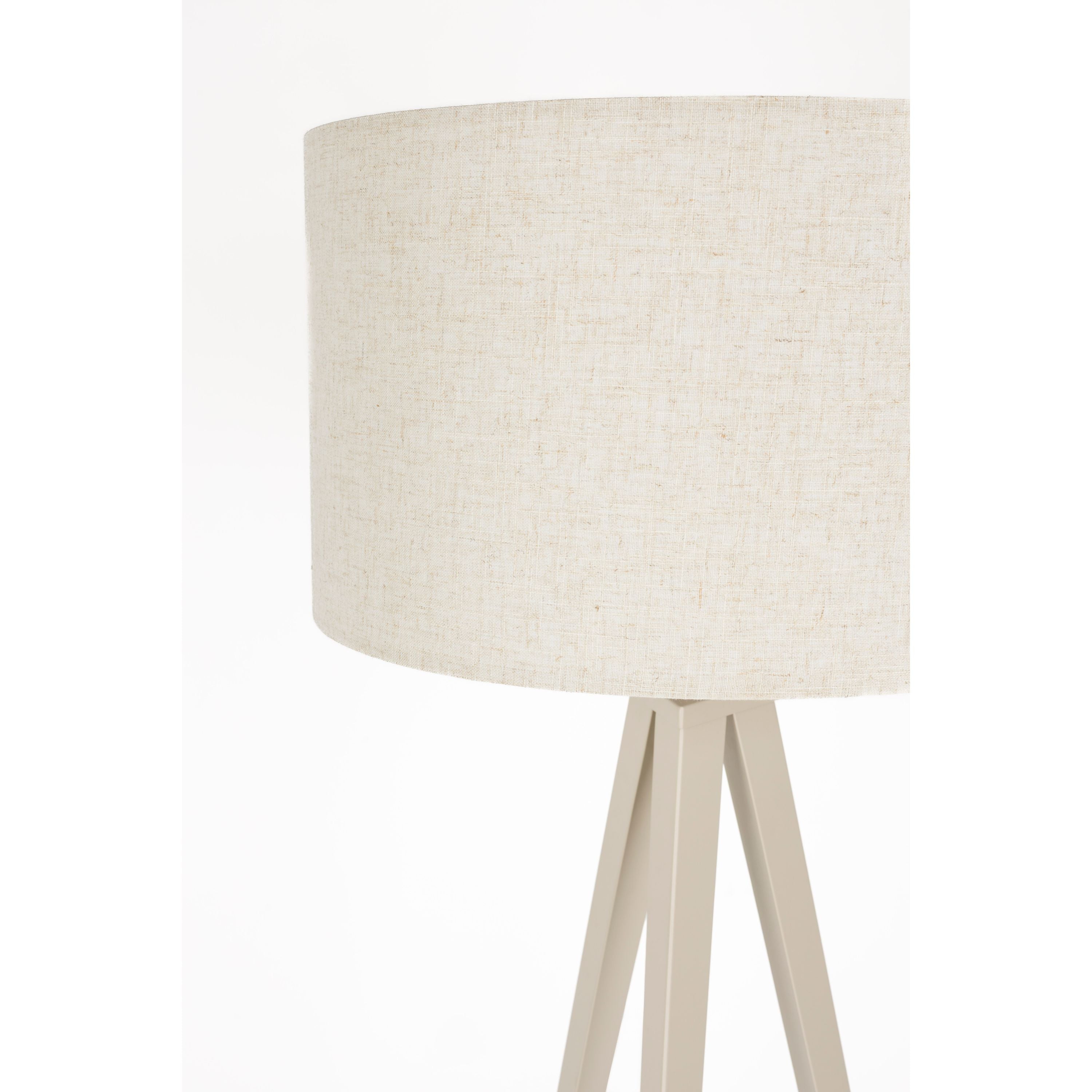 Zuiver Tripod Vloerlamp Beige