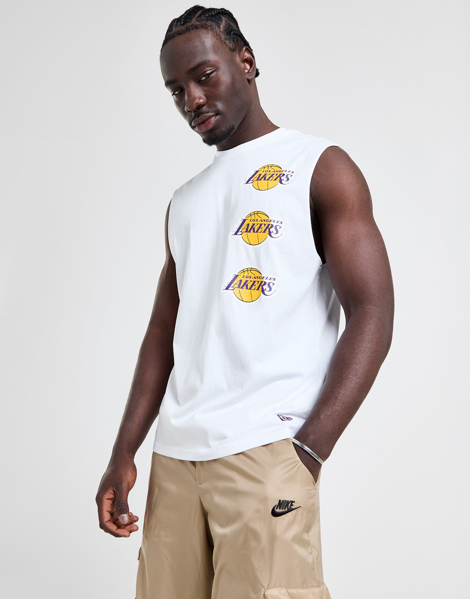 New Era Débardeur NBA LA Lakers Homme