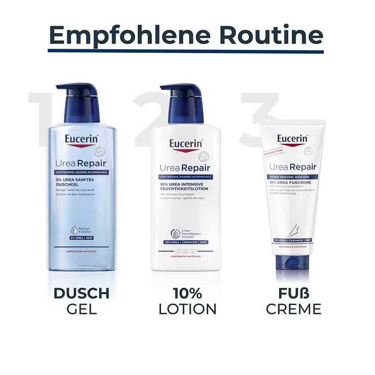 Eucerin Urearepair Fußcreme 10% , 2X100 ml