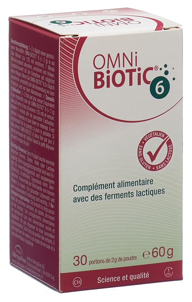 OMNI-BIOTIC 6 Plv Ds 60 g