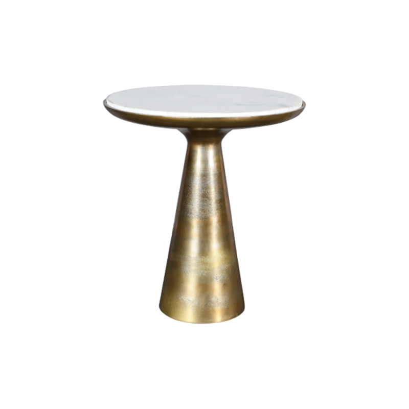 Bijzettafel Pebbles marmer Groot