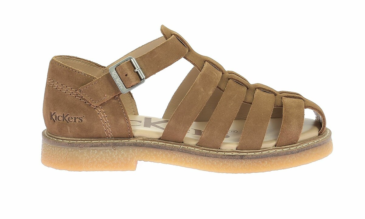 KICKERS<br>Sandálias de pescador de couro Kick Lergo