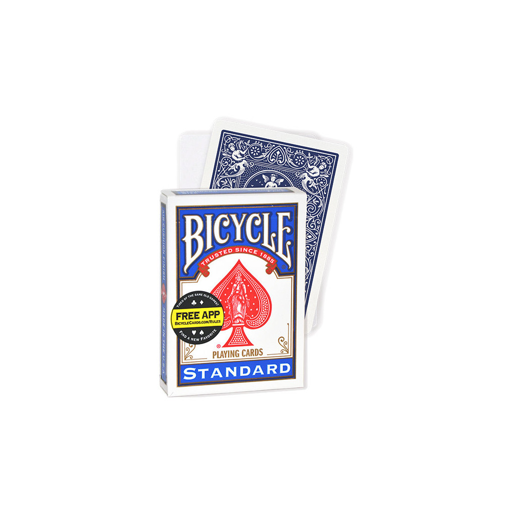 Cartes Bicycle "Rider Back" Standard - Dos Bleu