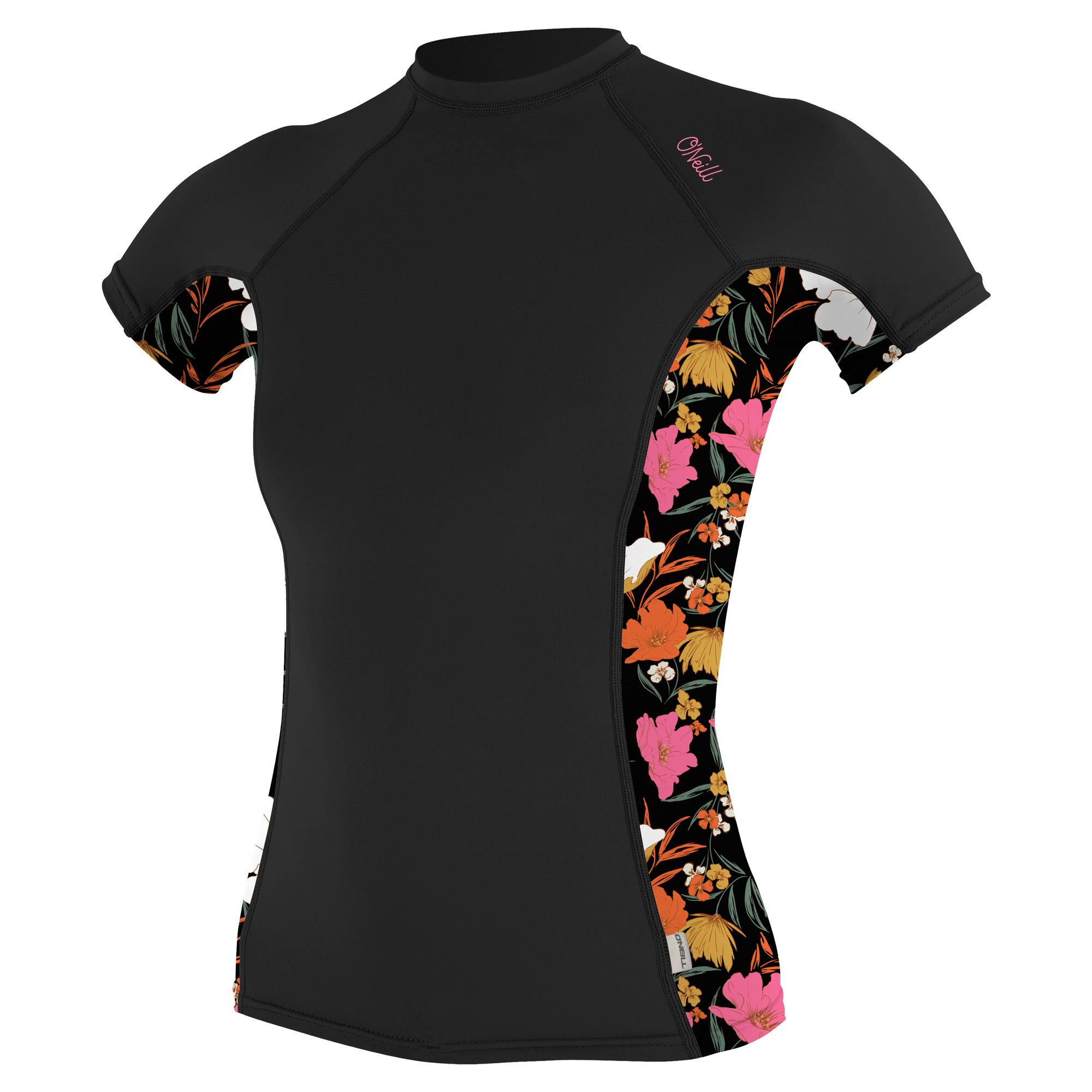 O'Neill Wms Side Print S/S Rash Guard - 2024 Opal / Mirage