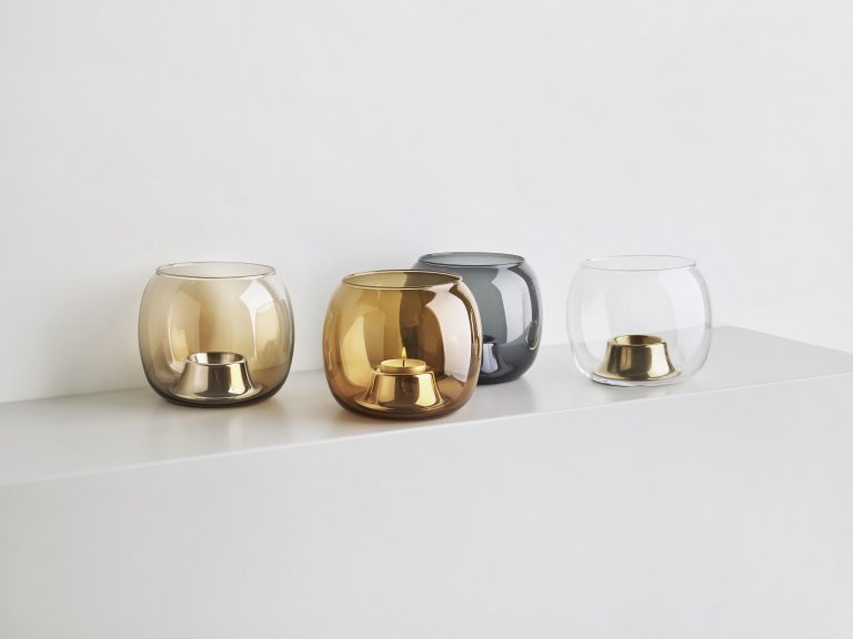 Iittala Kaasa waxinelichthouder helder