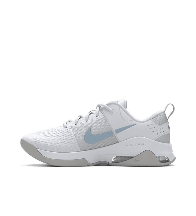 Nike Zoom Bella 6 Womens Work WHITE-LT-ARMORY-BLUE-LT-IRON-O