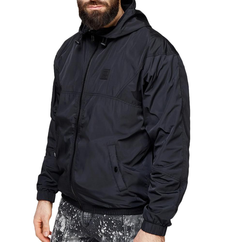 Diesel Manteau Noir Homme Diesel Ethan