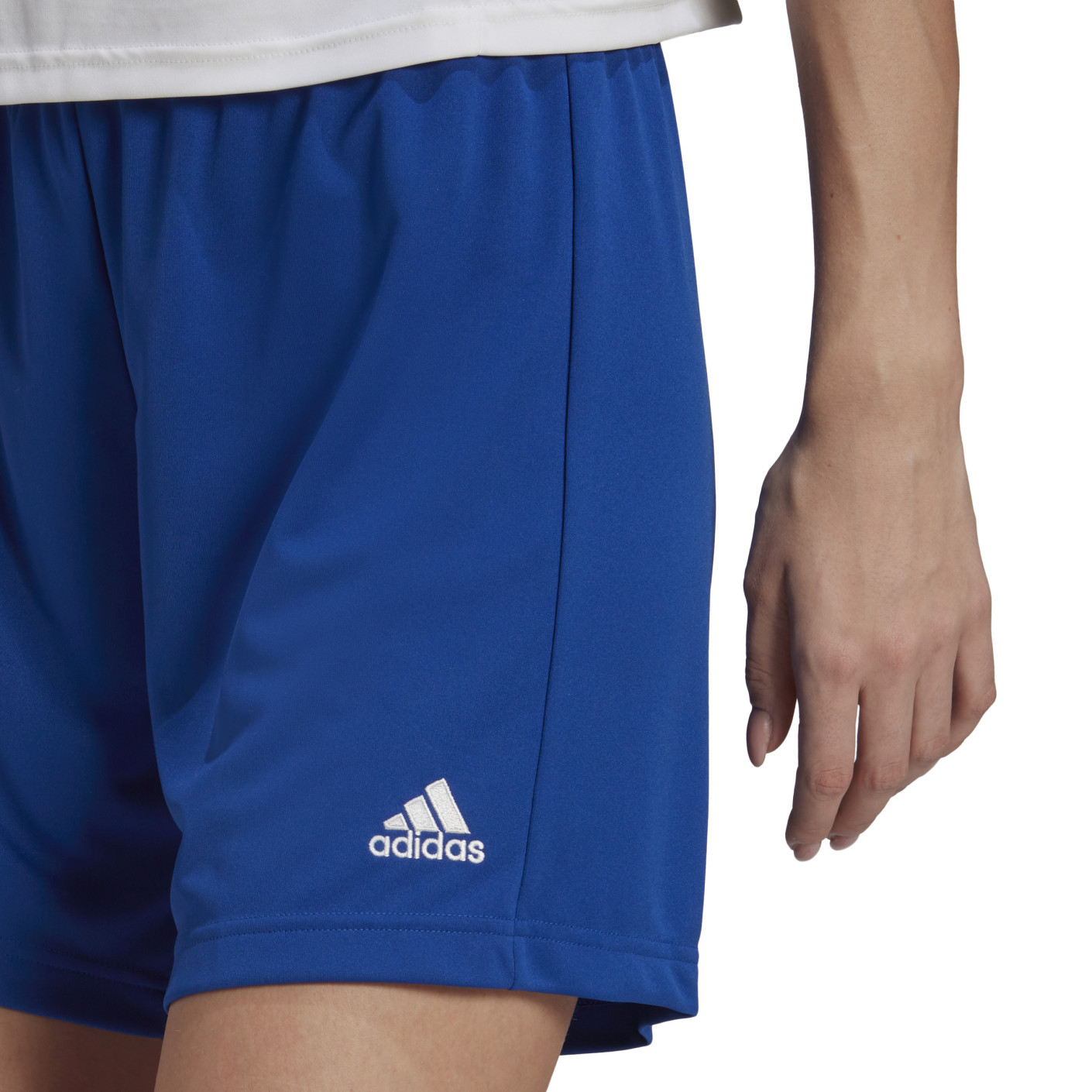 Adidas Entrada 22 Voetbalbroekje Dames Blauw Wit