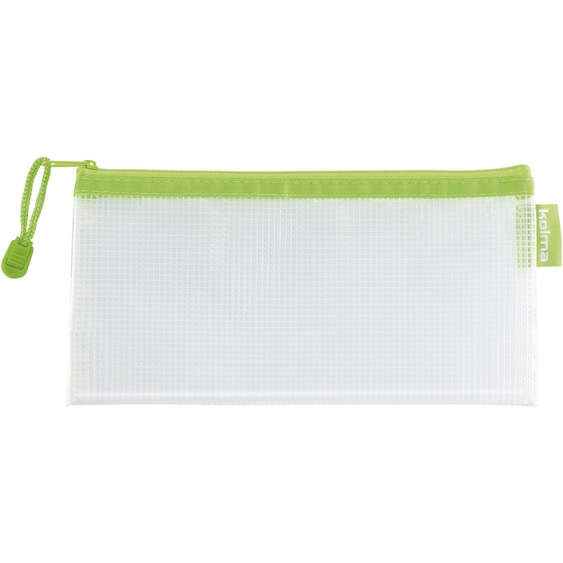 Kolma Reissverschlusstasche Mesh Bag, 300 µm, kiwi