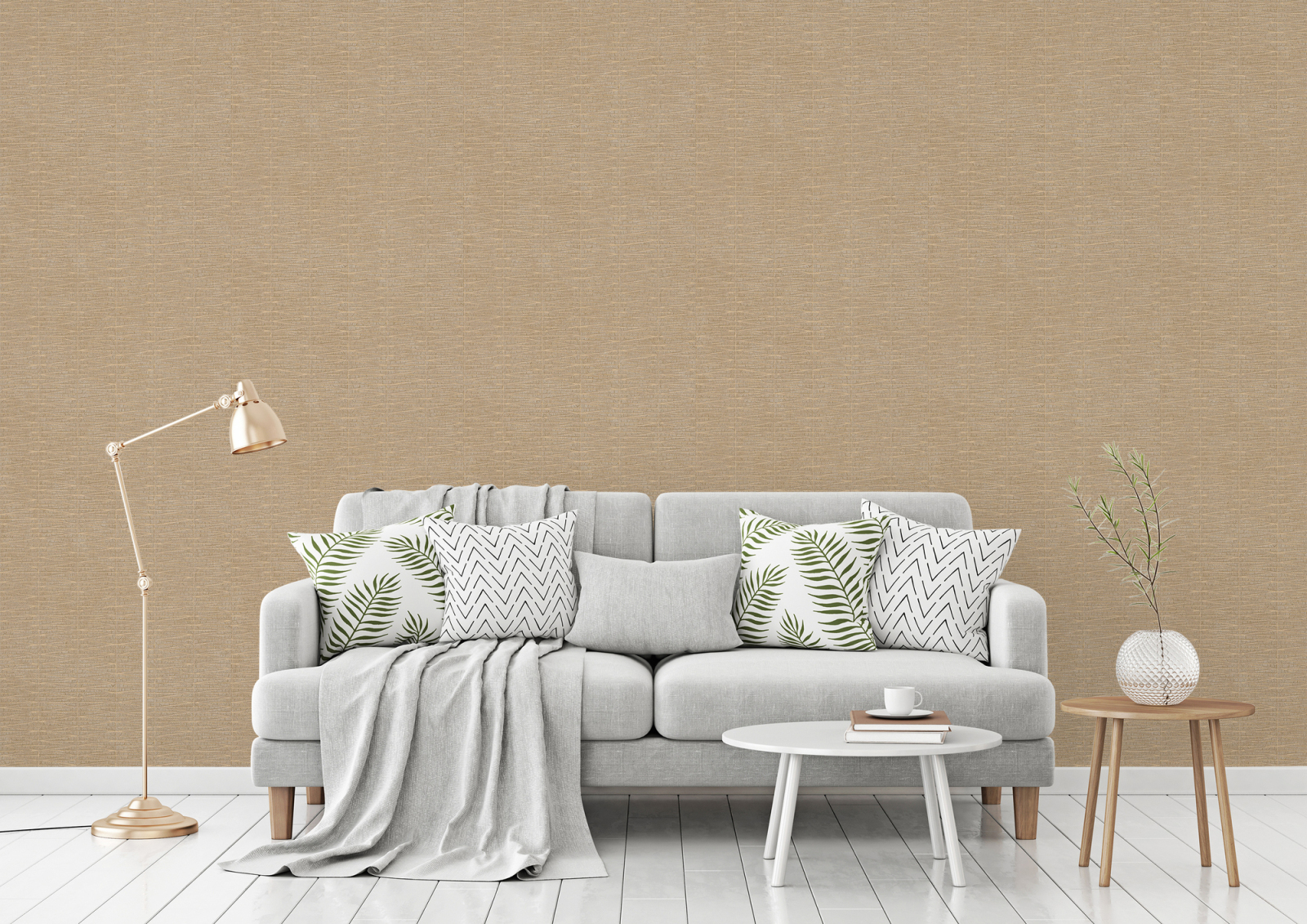 A.S. Creation Vliestapete - braun-metallic - Struktur - 10 Meter