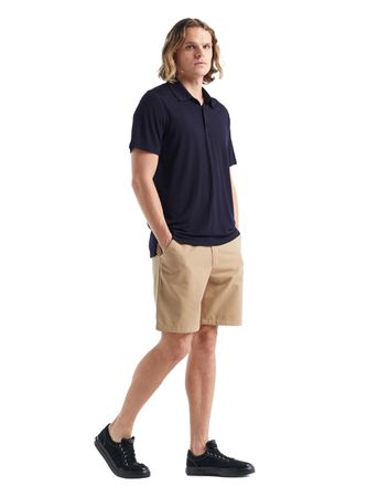 TECH LITE II Herren-Merino-Kurzarm-Poloshirt  midnight navy  XXL
