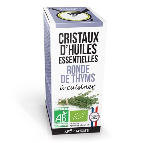 Cristaux d'HE ronde de thyms