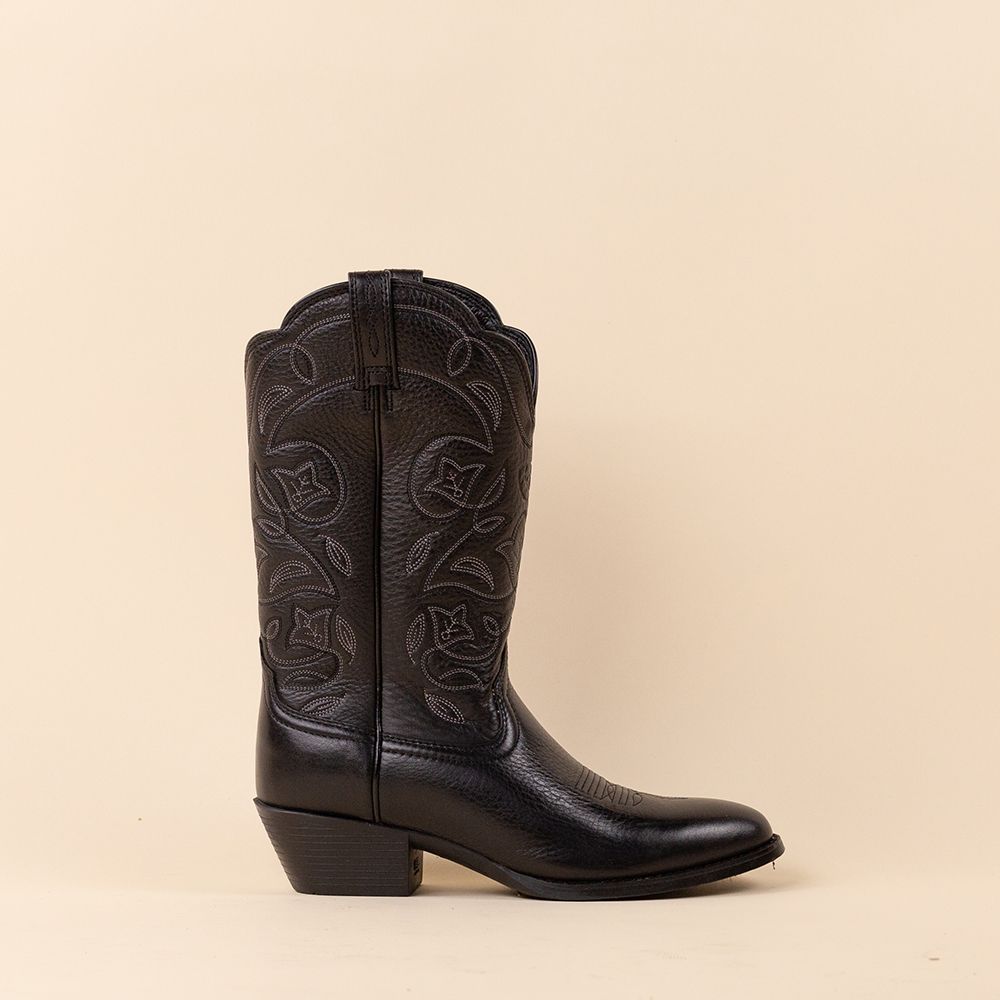 Ariat cowboylaarzen heritage western zwart