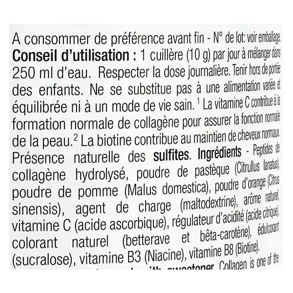 Purasana Beauty Collagène Pastèque 250g