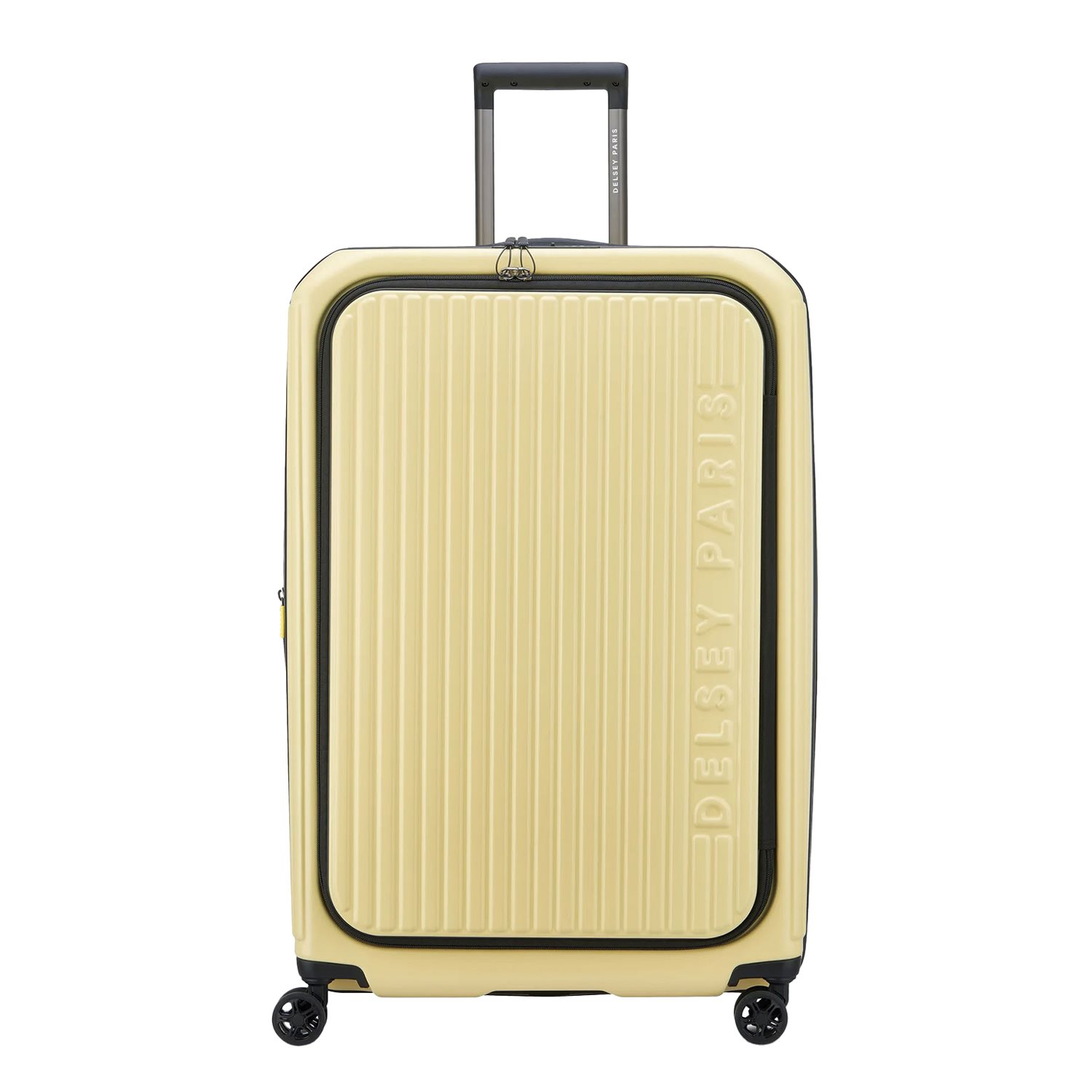 Delsey Securitime Zip Trolley L Expandable pale yellow