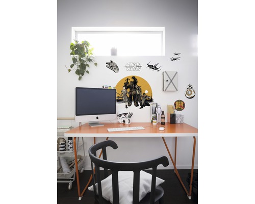 Muursticker Disney Editie 4 Disney Star Wars RESISTANCE 50 x 70 cm
