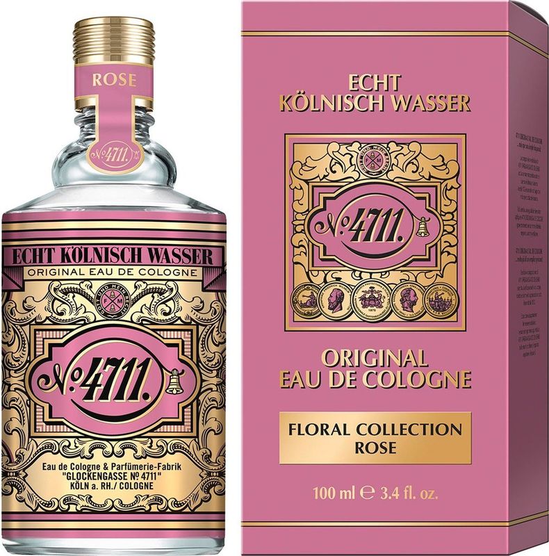 4711 - Floral Collection - Eau de Cologne - Roos - 100ml