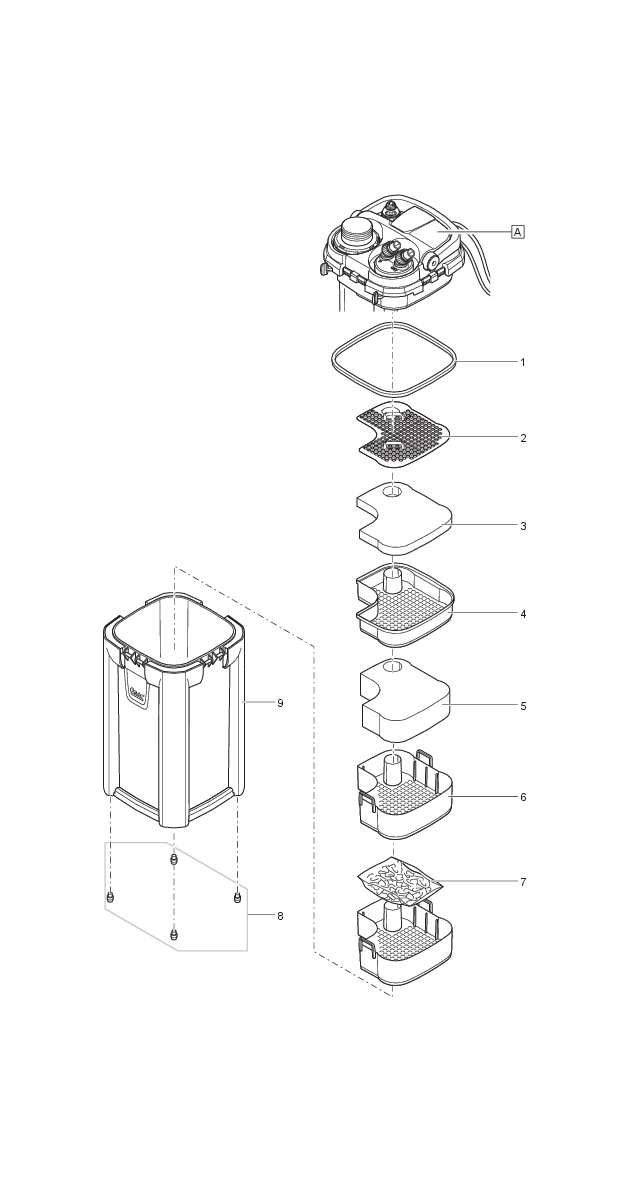 Oase Voorfilter BioMaster 250 | Buitenfilter