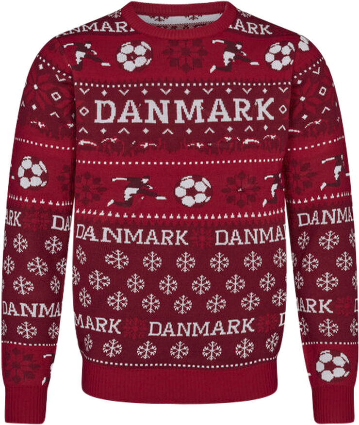 INTERSPORT Julesweater med lys Rød
