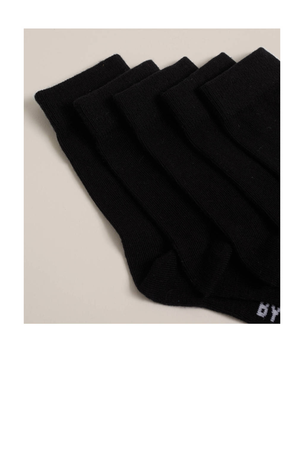 WE Fashion sokken - set van 5 zwart