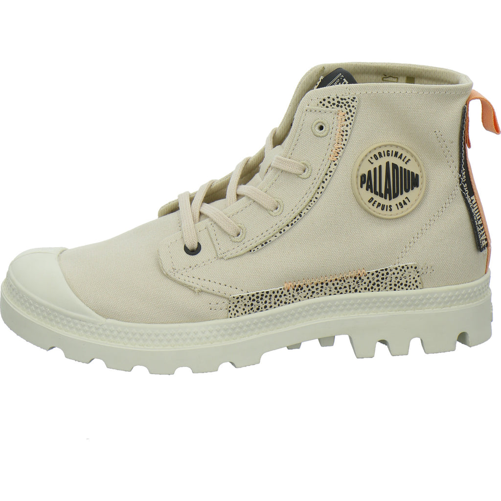 Palladium Stiefel Damen Pumpa under layer Beige-kombi