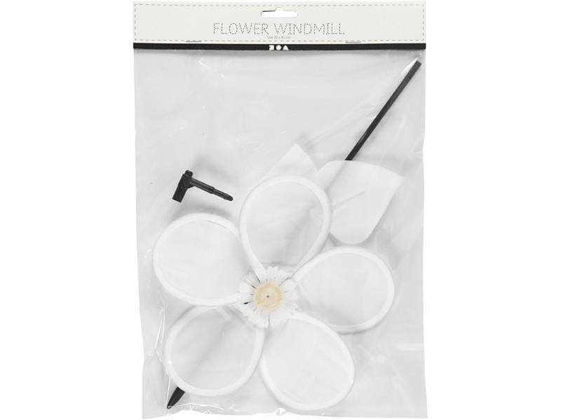 Creativ Company Windrad Ø 20 cm Blume Windrad Blume für Ihren Garten