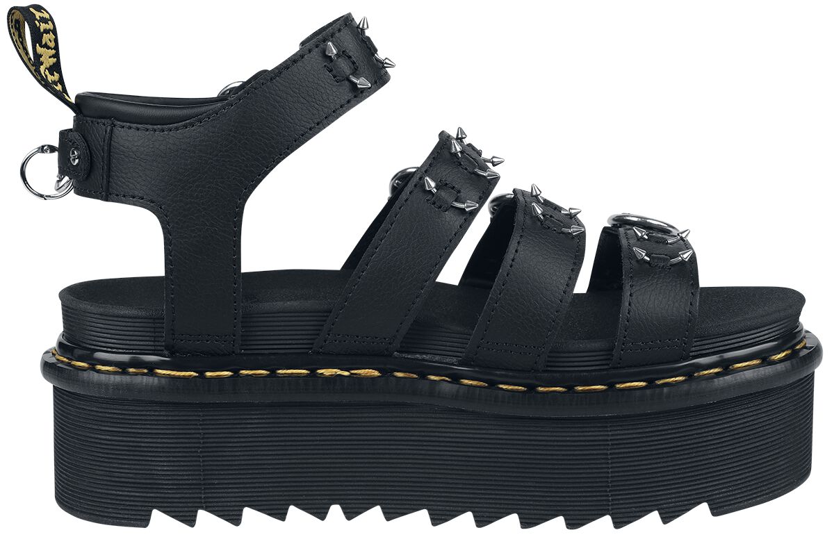 Blaire Quad HDW - Black Athena | Dr. Martens Tongs