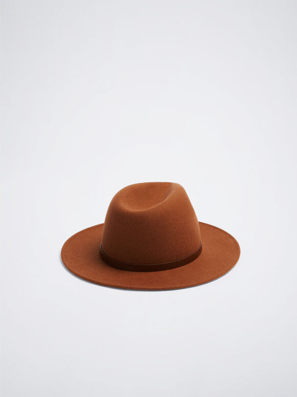 Gorro de lã - Marrom