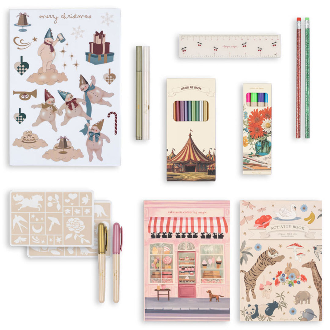 konges sløjd adventskalender - beige