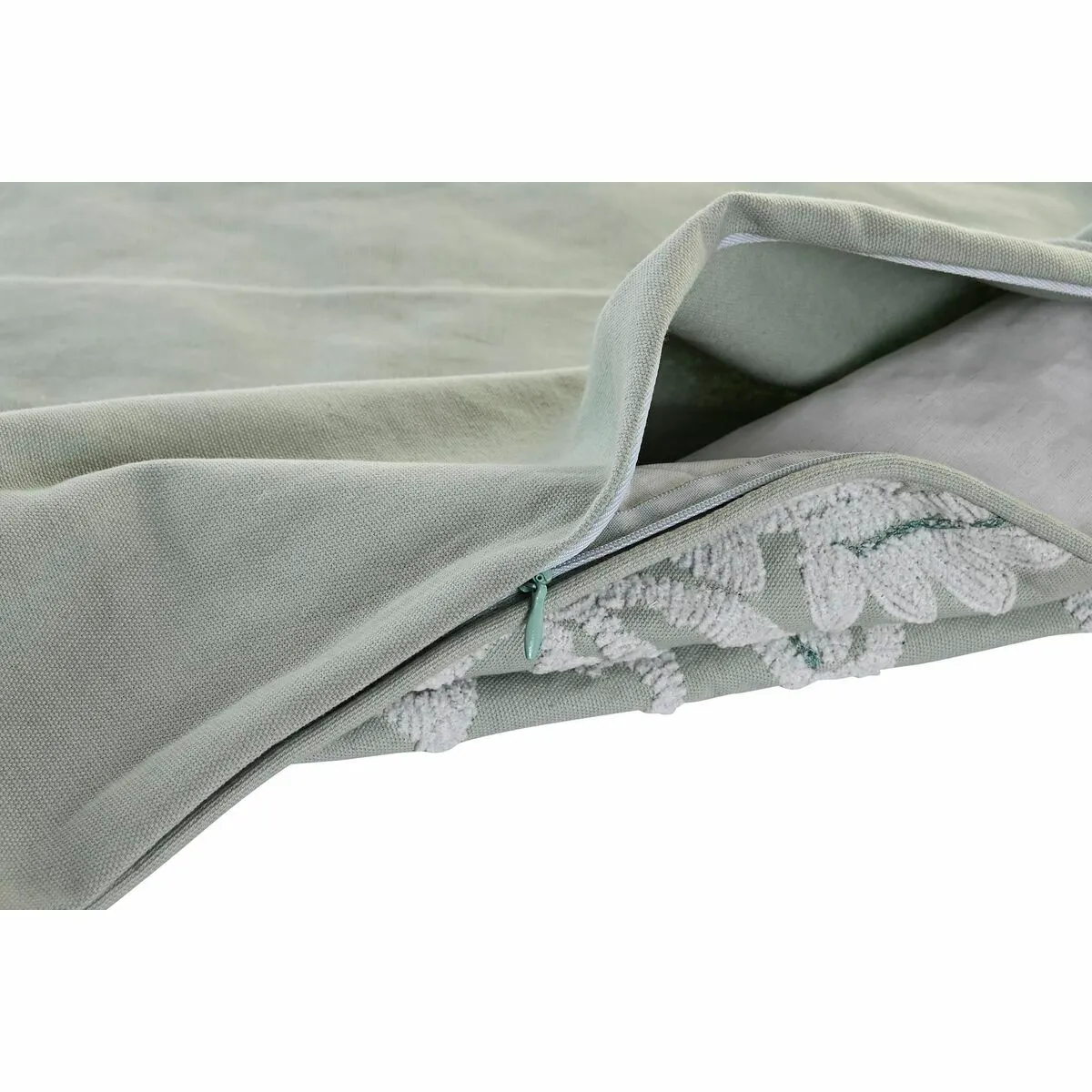 DKD Home Decor Housse de coussin Menthe
