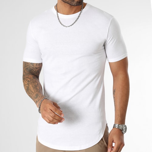 Lot De 2 Tee Shirts Oversize 322 Noir Blanc