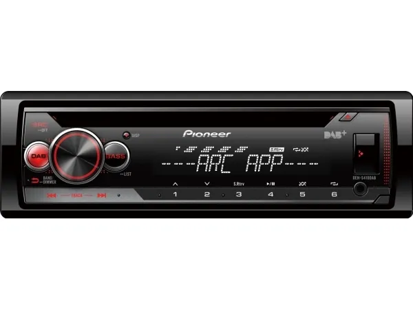 Pioneer DEH-S410DAB - Bil - CD-modtager - in-dash - Single-DIN - 50 watt x 4