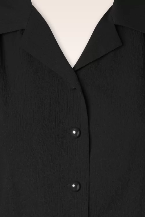 Banned Retro Bonnie blouse in zwart