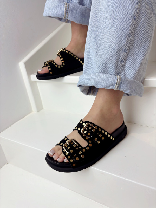 Semerdjian - Mules 2745 Suede Noir