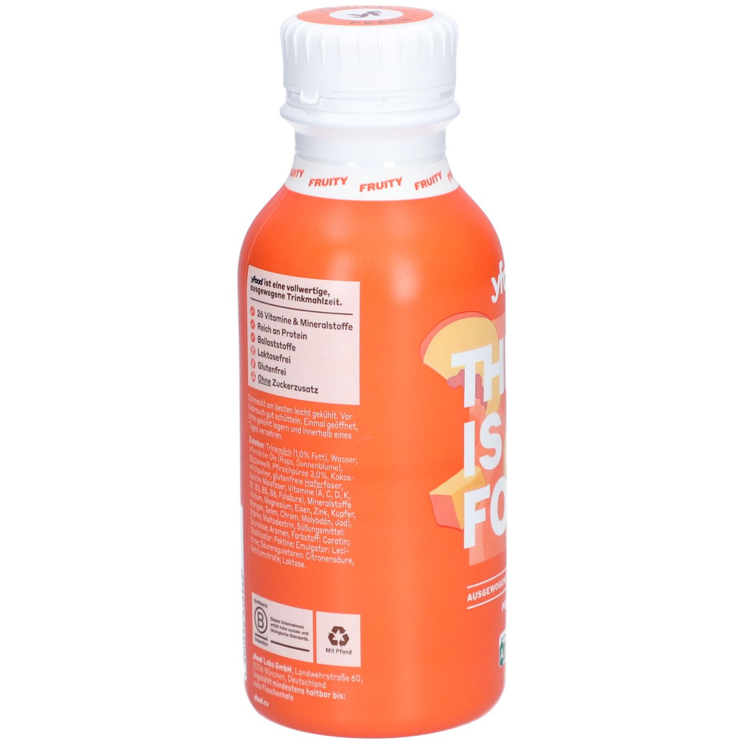 yfood THIS IS FOOD Fruity Peach