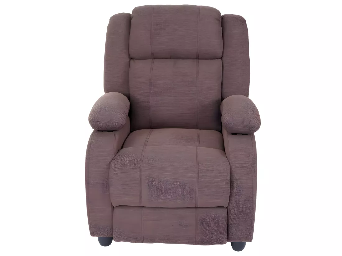 Fauteuil TV Glasgow, couleur d'acajou