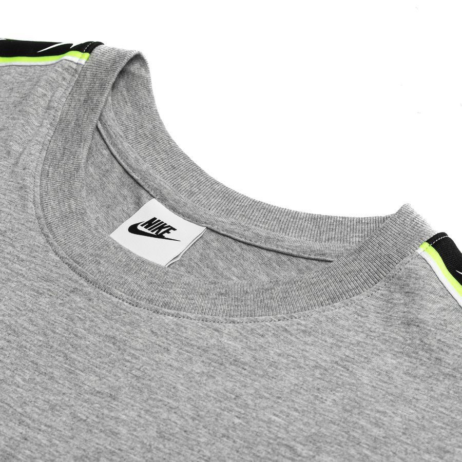 Nike T-Shirt NSW Repeat Sportswear - Gris/Blanc