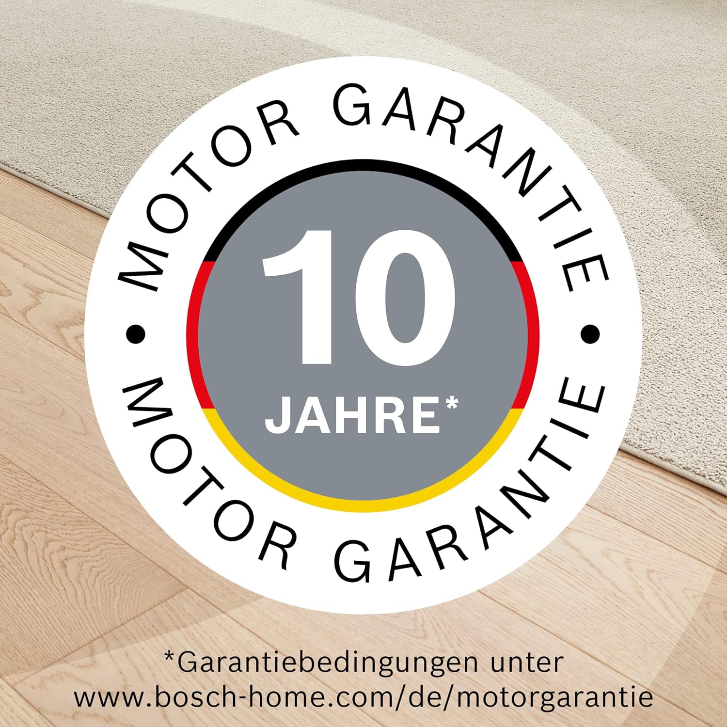 Bosch Staubsauger mit Beutel Serie 8 BGL75XPRQ, für Allergiker, Hygiene-Filter, 10 Jahre Motorgarantie, Hartbodendüse, XXL-Polsterdüse, XXL-Fugendüse, langes Kabel, Made in Germany, leise, 750 W, grau