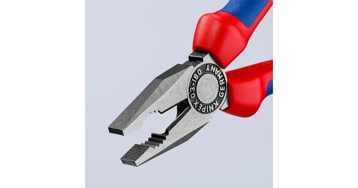 KNIPEXCombitang 03 02 180 combinatietang  (Blauw)