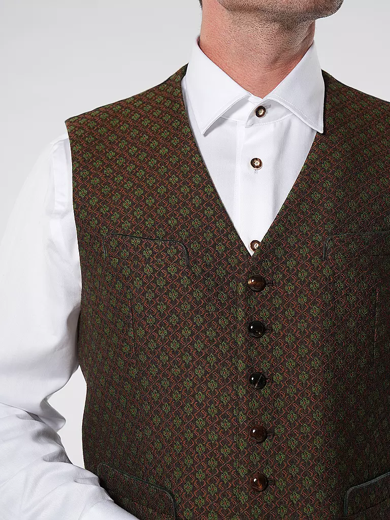 GOTTSEIDANK Trachtengilet ELIAS  braun