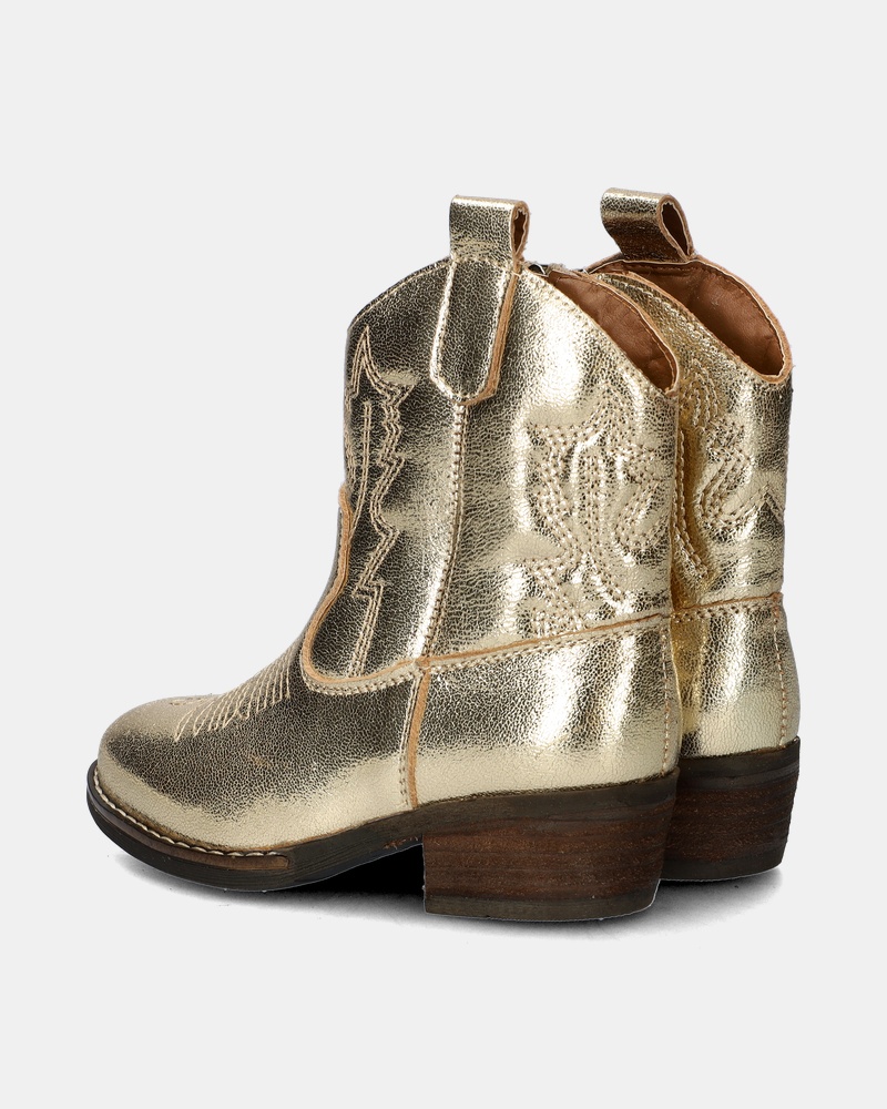 Nelson Kids Cowboylaarzen  - goud