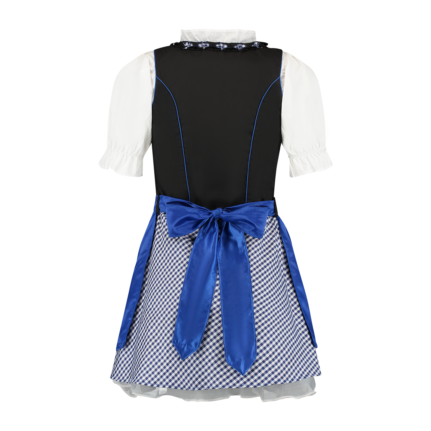 Oktoberfest Dirndl Jurk Oktoberfest Rood Wit Dames Geruit